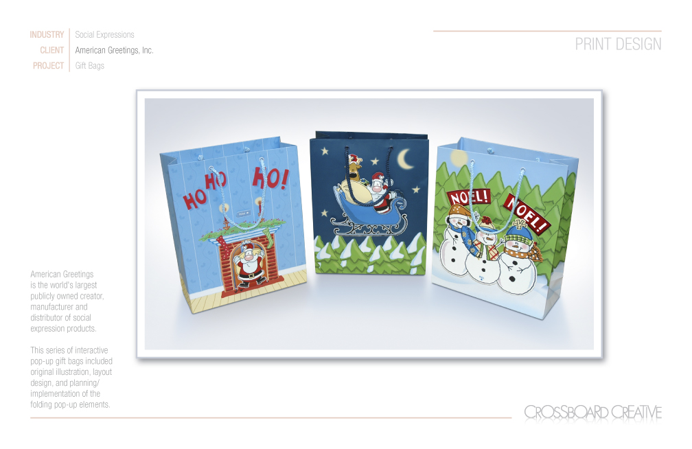 American Greetings gift bags