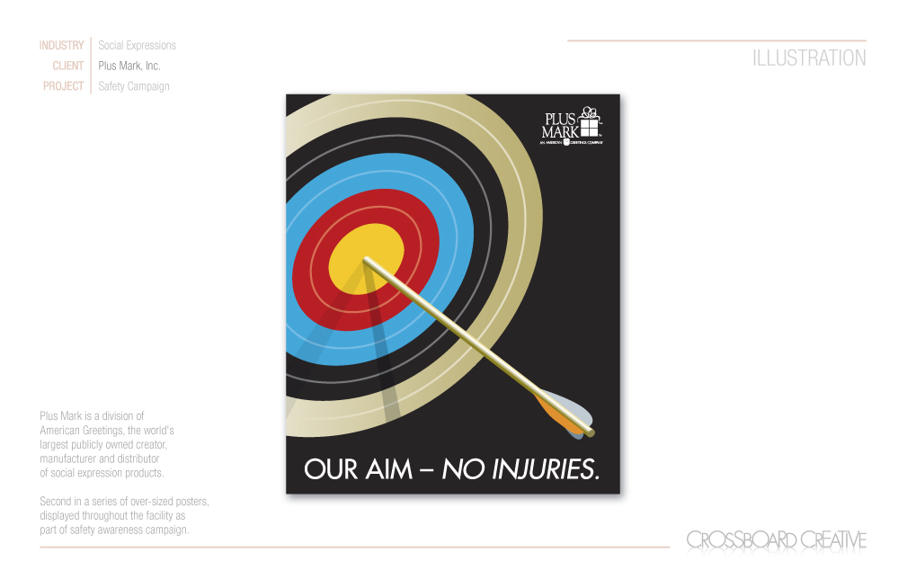 Plus Mark safety poster